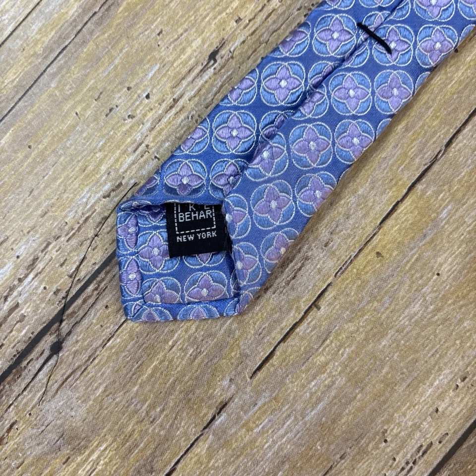 Gravata de seda Ike Behar - Imagem 4 de 4