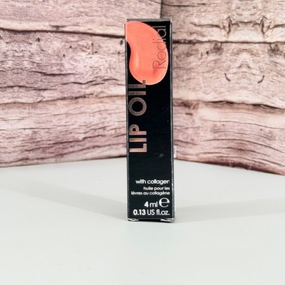 Rodial Plumping  Lip Oil Gloss with Natural Oils 0.13 fl oz / 4 ml Sugar Coral