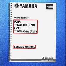 YAMAHA FZR GX1800 FZS GX1800A Service Manual - WIRE BINDING - TOUGH FRONT & BACK