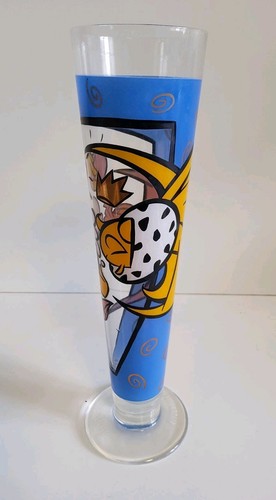 Vintage Ritzenhoff Pilsner Beer Glass 1996 Auge Cartoon Collector Home Bar - Picture 3 of 9