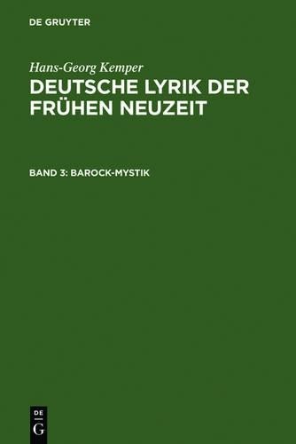 Hans-Georg Kemper Barock-Mystik (Hardback)