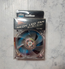 Retro Cooler Master TLF-R82 Neon LED 80x80x25...