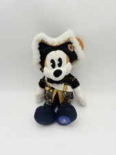 Mickey Mouse Main Attraction Plush Pirates Gold White 2/12 Park Collectors toy