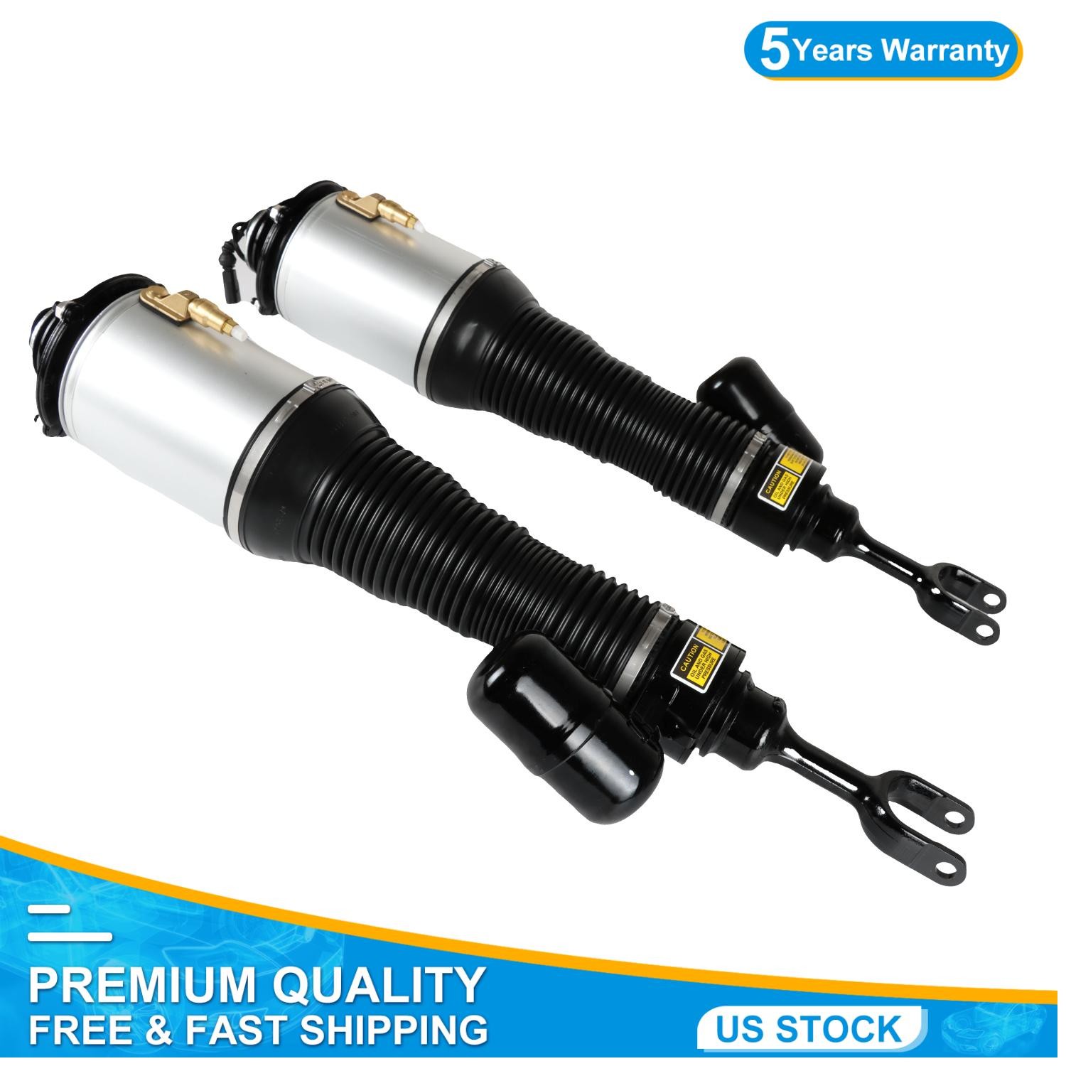 Set 2 Front Air Suspension Struts Shock For Bentley Continental GT Left & Right