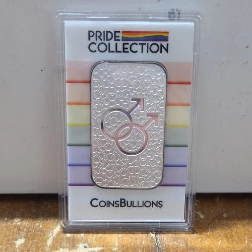 Pride Collection Equality 1 oz .9999 Fine Silver Bar