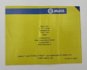 Totally Rad  - Nintendo NES - PAL-B - OVP - CIB - NOE