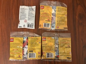 LEGO 30543, 30573, 30580 & 5004420 - Holiday Polybag Lot - New in Bag