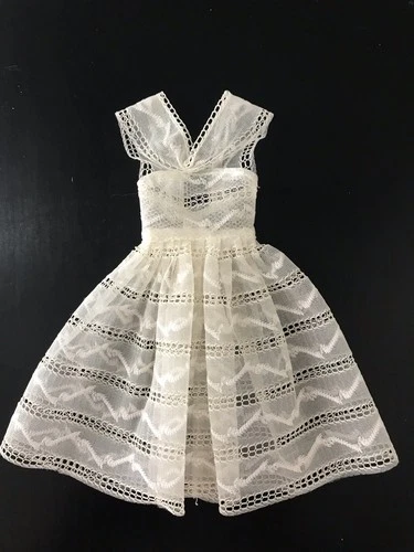 Vtg Barbie #987 Orange Blossom Pinafore EXC