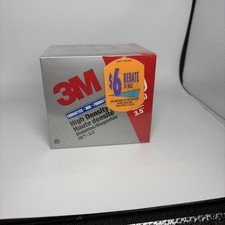 3M High Density IBM Formatted Diskettes 3.5  30 Pack DS HD Floppy Discs 1994 VTG