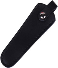 Leather Scissors Pouch Hairdressing Scissor Holder Case Bag for Home Salon Barbe