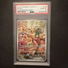 2024 Pokémon TCG Eevee TWM IR #188 PSA 10 Gem Mint Full Art Illustration Rare
