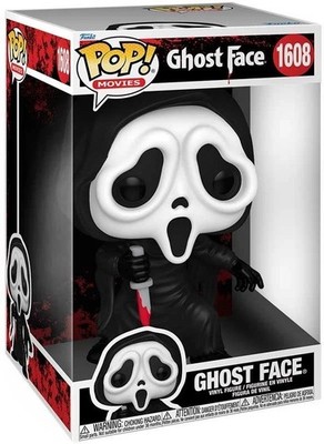 Scream - Ghostface - #1608 - Jumbo 10'' - Movies - Funko Pop!     .