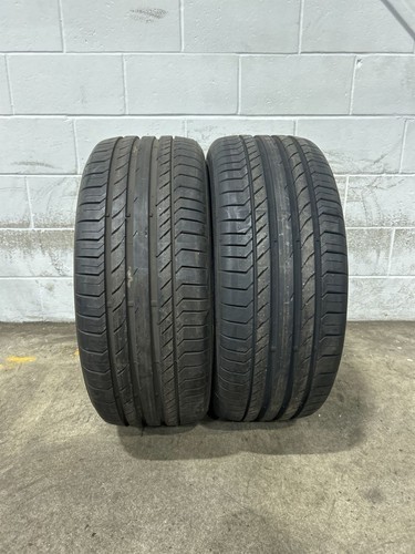2x P255/55R18 Continental ContiSportContact 5 SUV MO 9/32 Used Tires | eBay