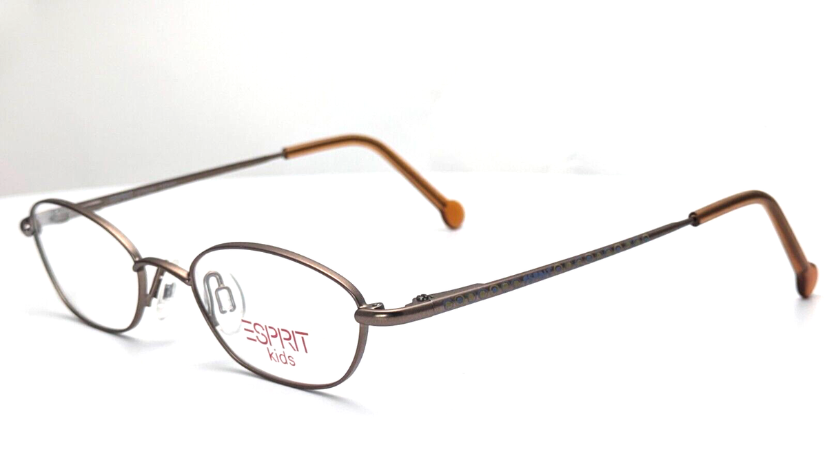Esprit Youth ET9259 035 Brown Oval Unisex Kids Eyeglasses  display picture 1