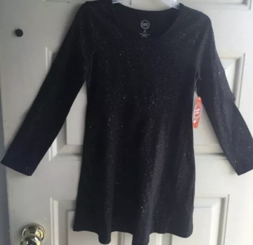 Wonder Nation Girls Black Sparkle Play Dress Size Large (10-12) PLUS NEW - Picture 8 of 8