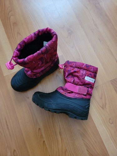 I Love You Kids Linda Winter Snow Boots Pink Toddler Girl Sz 11 Waterproof Warm - Picture 3 of 12