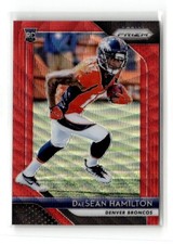 2018 Panini Prizm - Rookie Red Wave Prizm /149 #232 DaeSean Hamilton (RC)