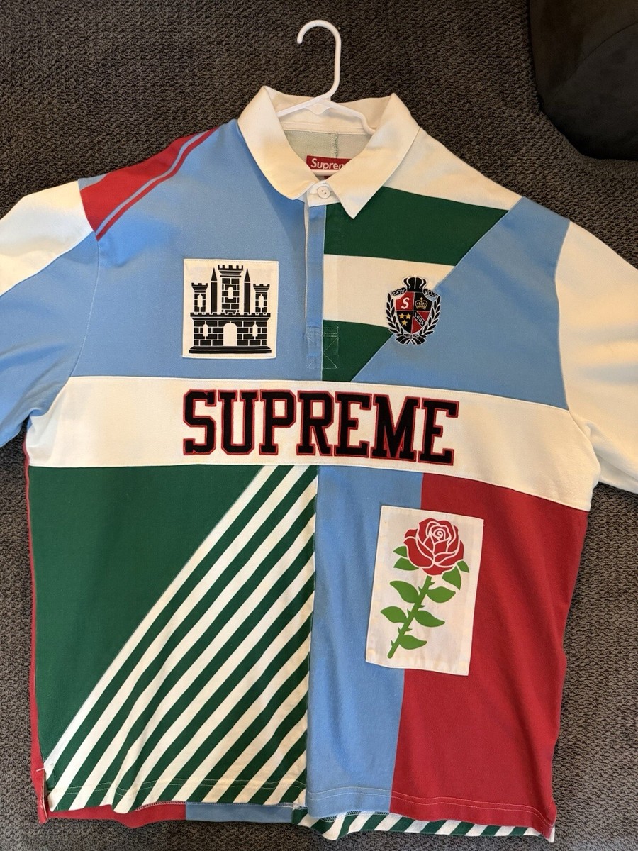 Supreme Rose Rugby White - Size Xl | eBay Supreme Rose Rugby White - Size Xl | eBay