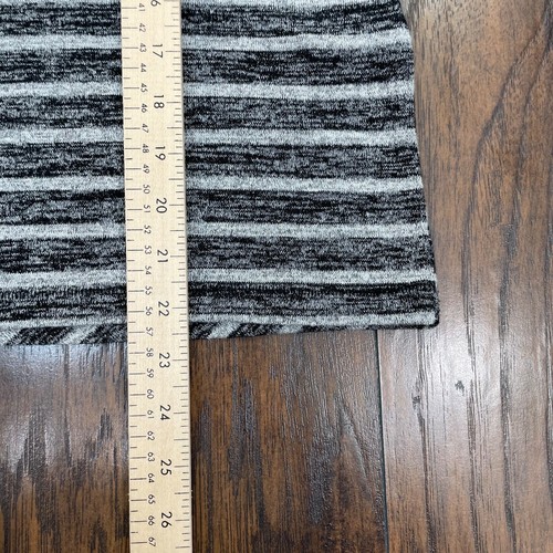 Rag & Bone Top XS Thea Mock Neck Tank Gray Black Striped Sleeveless Stretch Knit - Picture 9 of 15