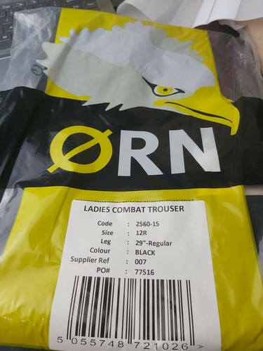 ORN Clothing 2560 Condor Ladies black 