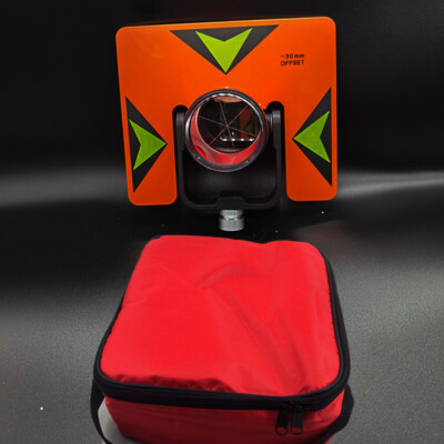 New Metal Single Wide Tilting Prism for Total Station Surveying