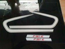 YAMAHA FS1E Decal Set Tank & Side Panels 1973 - 75  Models