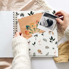 Blush Gold Baby Book
