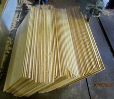 24 pcs. 1/4" x 5" x 12" hard maple boards