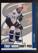 2003 - 2004 ITG Be A Player Steve Eminger First Edition First Round Draft Pick