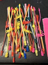 30pcs Zipper Bracelets- Fidget Toys- Assorted Colors- Friendship Bracelets 