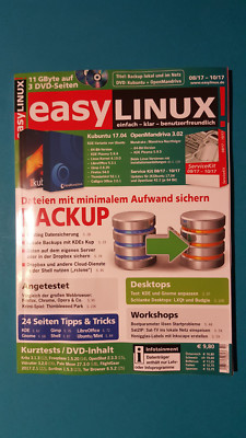 easy Linux mit 3DVDs einfach - klar - benutzerfreundlich 08/17 - 10/17 ungelesen