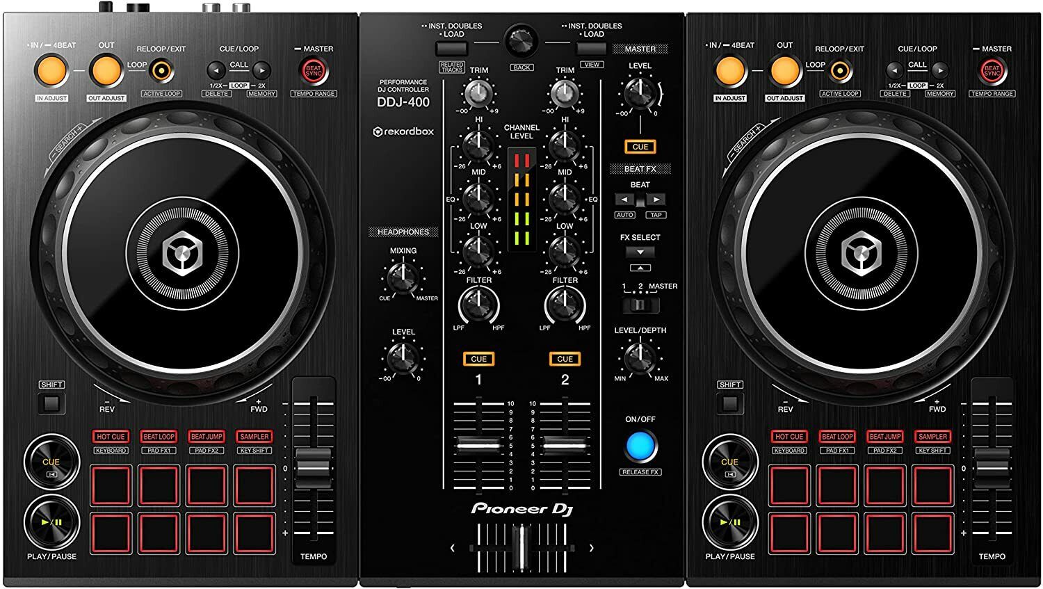 Pioneer DJ DJ Controller DDJ-400-HA D4DJ Collaboration Model or Black