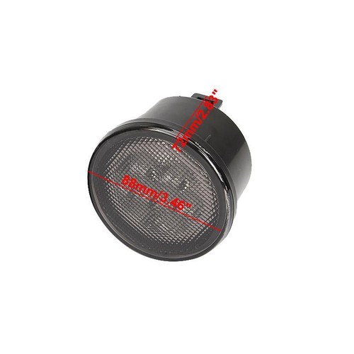 Par de luces de giro ahumadas indicador LED ámbar para Jeep Wrangler JK 2007-2018 - Imagen 10 de 12