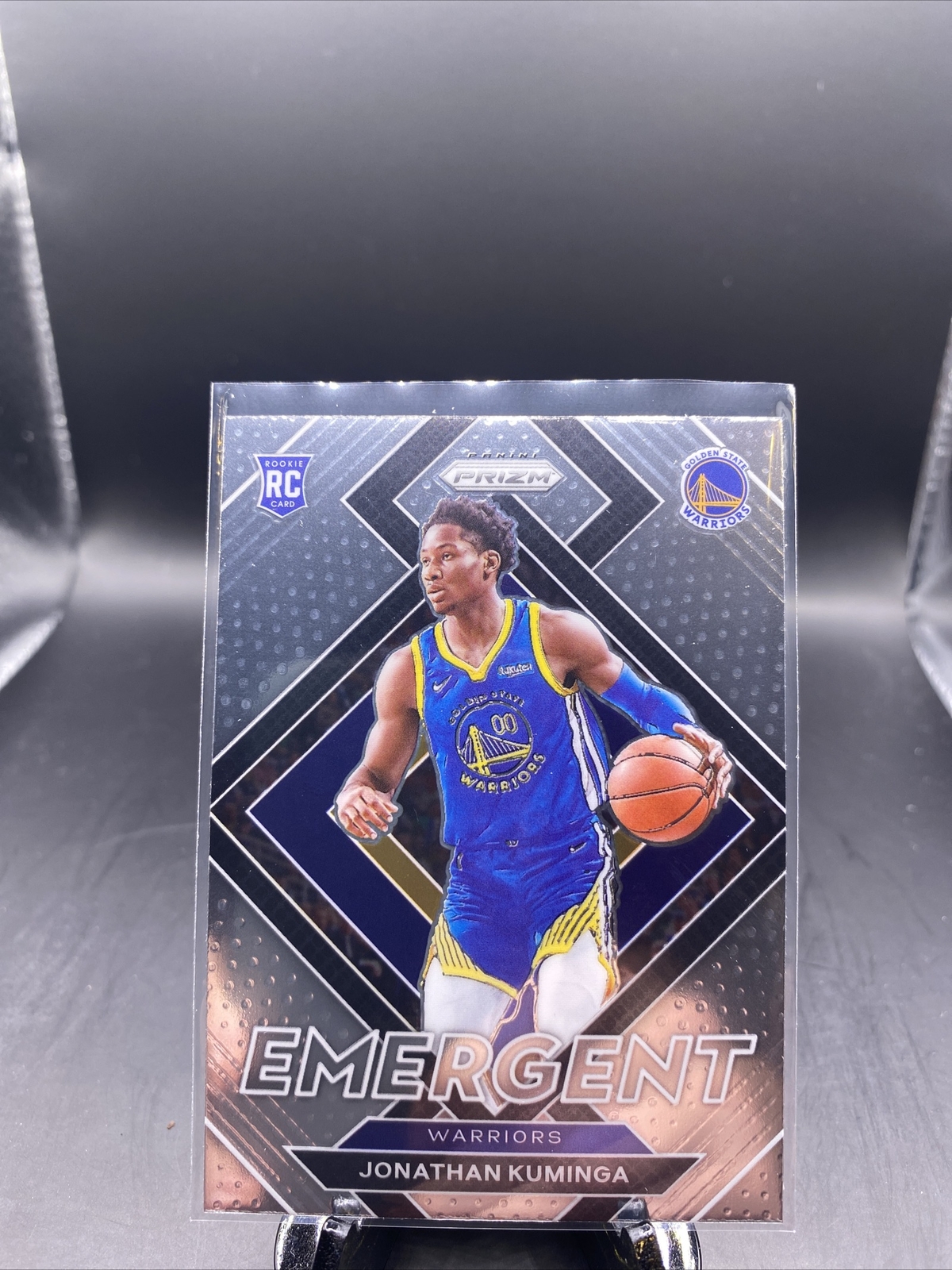 2021-22 Panini Prizm Jonathan Kuminga Emergent RC Rookie #5