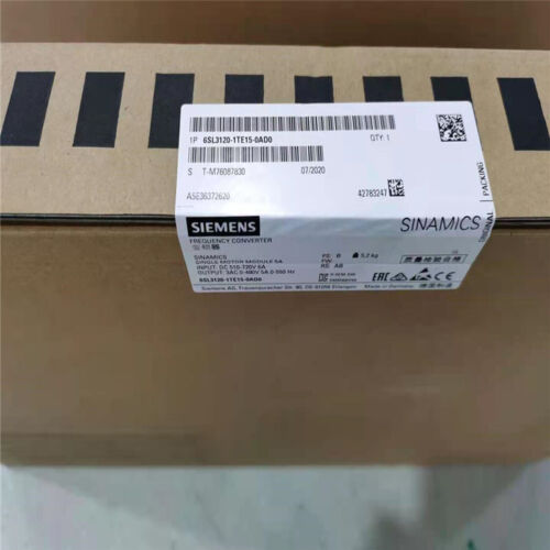 1 STCK. Siemens 6SL3120-1TE15-0AD0 6SL3 120-1TE15-0AD0 Neu im Karton Schnellversand - Bild 1 von 3