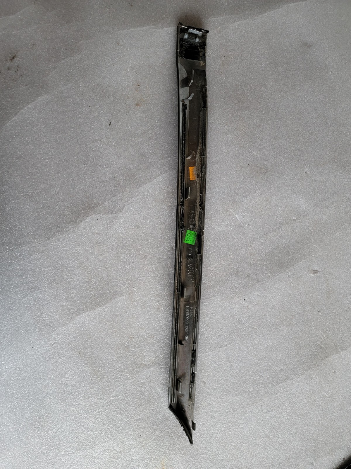 BENTLEY GT DOOR CHROME RIGHT REAR MOLDING 2012 2013 2014 2015 3W8853536AA OEM