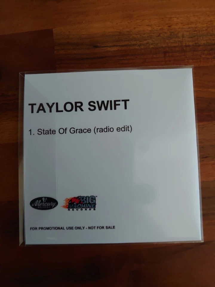 TAYLOR SWIFT 'STATE OF GRACE'' NEW UK CD PROMO + PRESS STICKER - Image 2 of 2