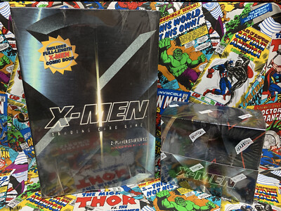 X-MEN Trading Card Game Sealed Booster 36 Pack Box + 2 Player Starter Set