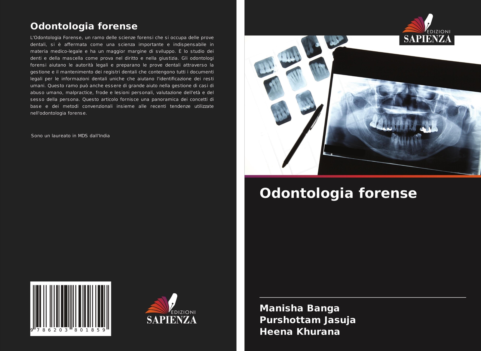 Thumbnail - Manisha Banga (u. A.) | Odontologia Forense | Taschenbuch |