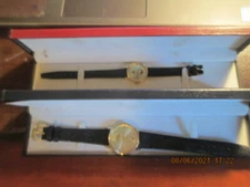 LEE KUM KEE 50th Anniversary His And Her Watches Rare Excellent Condition w CASE