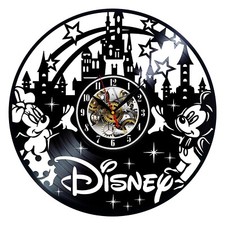 Disney Mickey Mouse Vinyl Wall Clock Art Home Design Best Gift Birthday Holiday