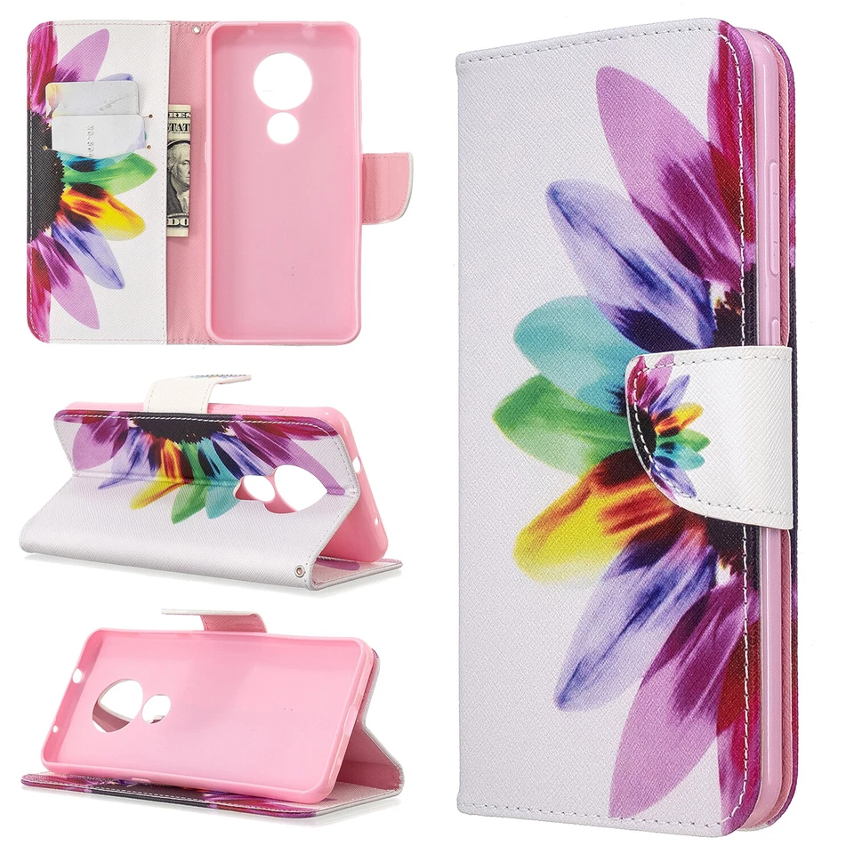 Case For Nokia G21 G11 Nokia C02 G42 Magnetic Leather Flip Wallet Phone Cover - Image 3 of 4
