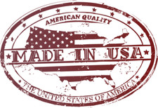 Made In USA United States Travel Retro Stamp Car Bumper Sticker Decal
