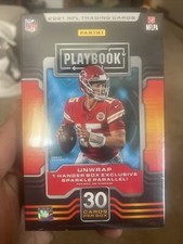 Panini Playbook 2021 NFL Football 30 Card Hanger Box