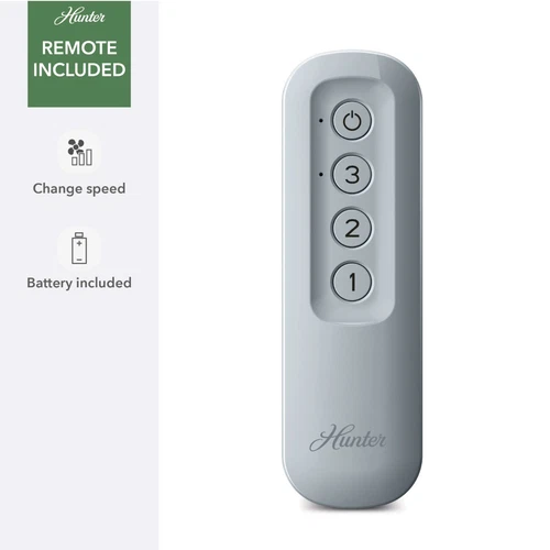 Hunter 52 inch Mazzini ENERGY STAR Matte White Damp Rated Ceiling Fan and Remote - Picture 7 of 15