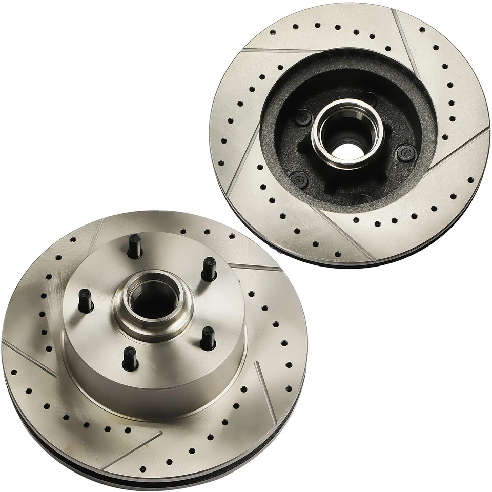 Body Disc Brake Conversion Kit 9" Booster Drilled Rotors For 1964-72 GM A, F, X - Imagem 2 de 4