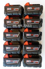  10 New Milwaukee Battery 48-11-1850 5.0 AH XC M18 18V RED GENUINE