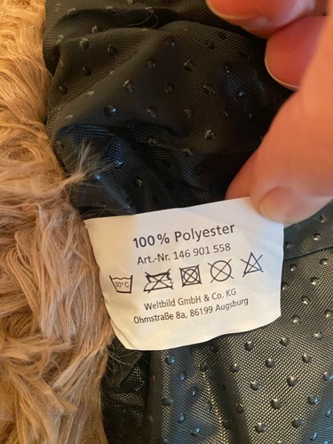 Kuscheliges Hundebett Rund aus Plüsch – Waschbar, Weich & ideal für kleine Hunde - Bild 8 von 8