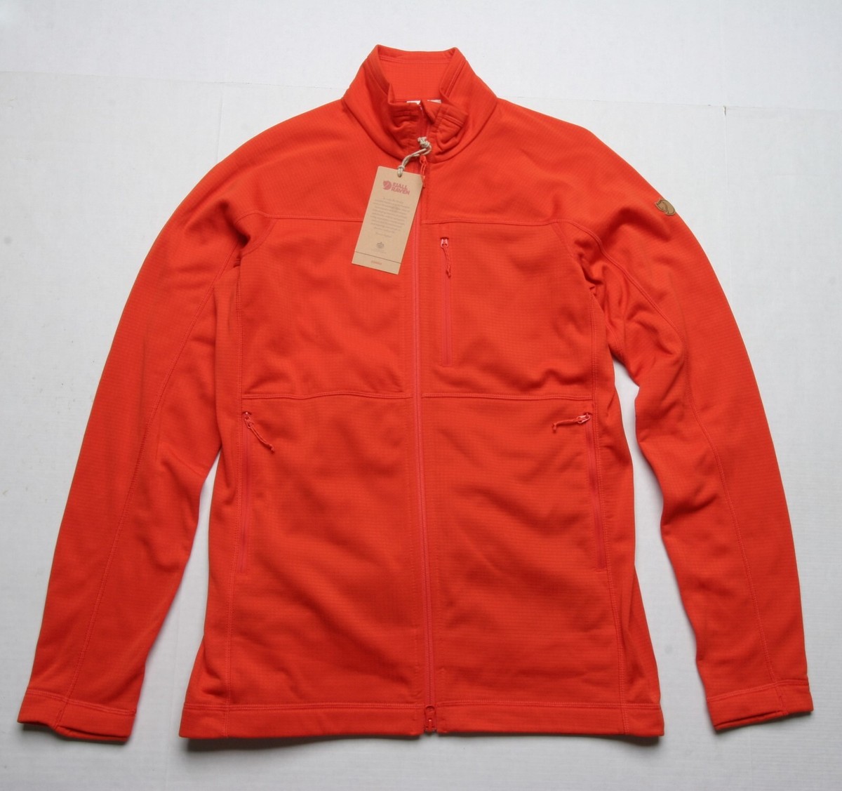 FjallRaven Abisko Lite Fleece Jacket (M) Flame Orange 86971 | eBay