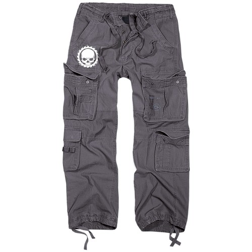 Männer Cargo Hose lang mit vielen Taschen Life is Pain BAD PEOPLE Tattoo Support - Bild 3 von 5